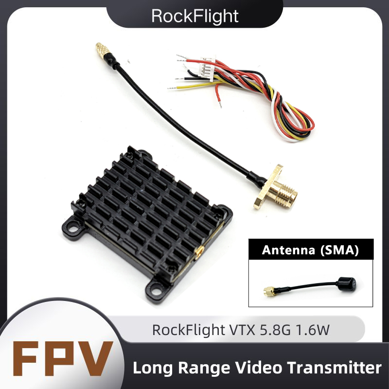 Rc Transmitter Drone - RockFlight TX663 VTX 5.8G 48CH PitMode25mW/200mW/1000mW/1600mW