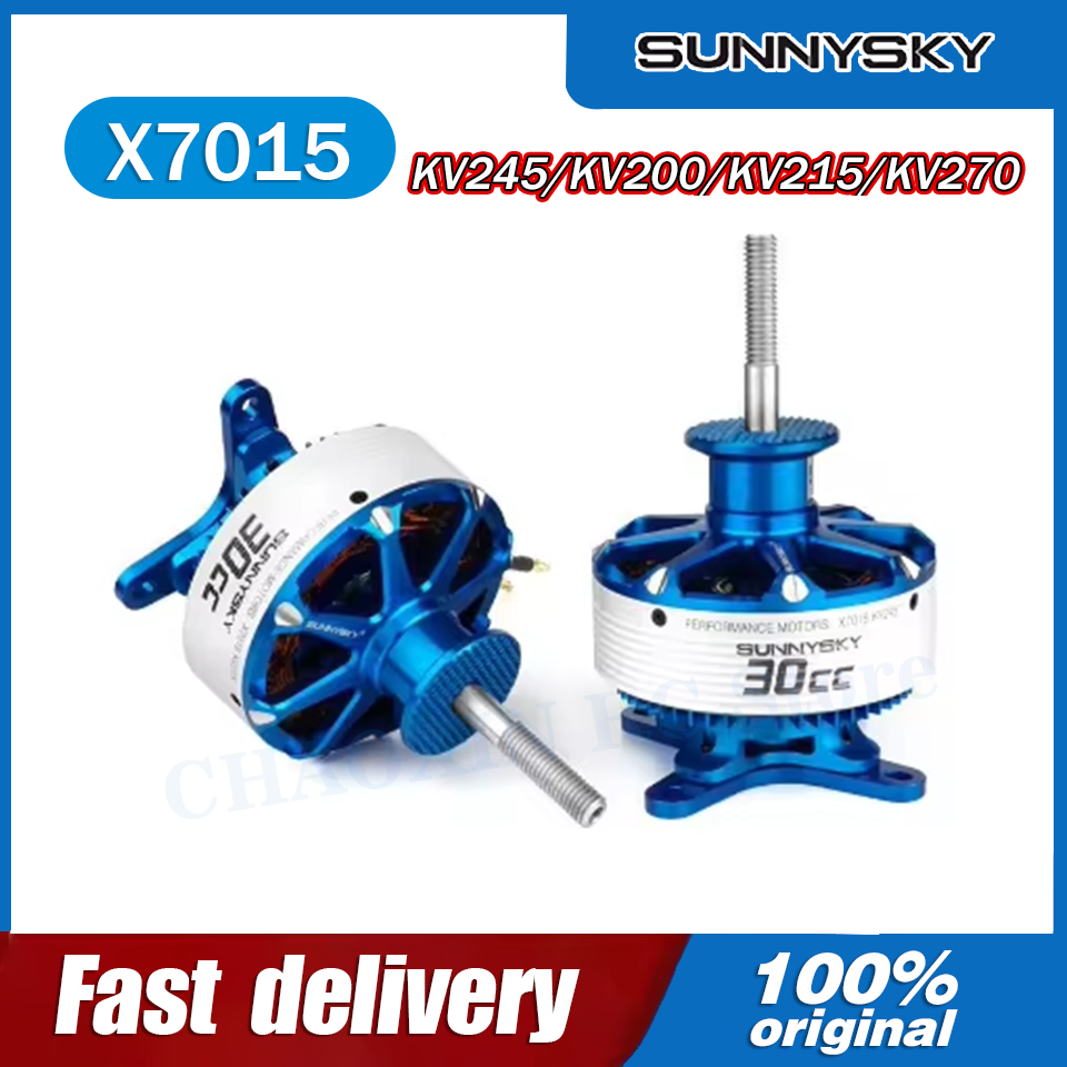 Rc Airplane Drone - มอเตอร์ไร้แปรงถ่าน SunnySky X7015-III V3 X7015 30CC