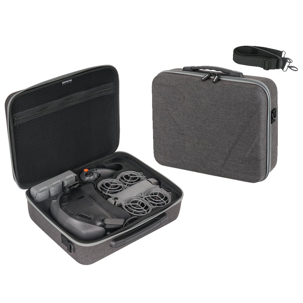 Drone Rc N3 - กระเป๋าใส่โดรน DJI NEO2 และแว่นตา N3, กระเป๋าเก็บของแบบแข็งความจุสูงพร้อมสายสะพายไหล่สำหรับอุปกรณ์เสริมโดรน