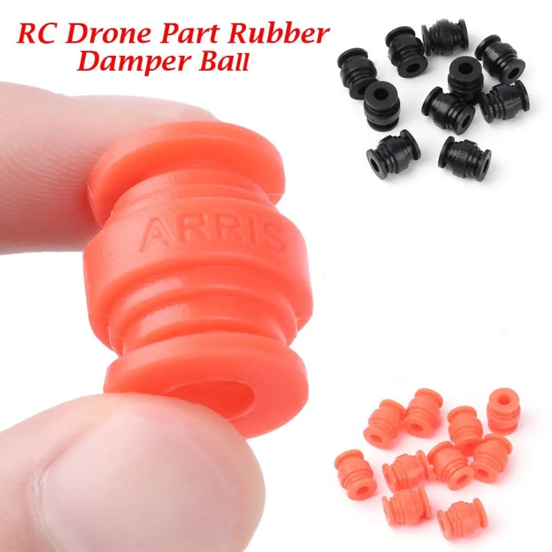 Rc Airplane Drone - ยางกันกระแทก4ชิ้น/ล็อตลูกบอลซิลิโคนสำหรับ F4 F7เครื่องควบคุมการบิน FPV Quadcopter RC