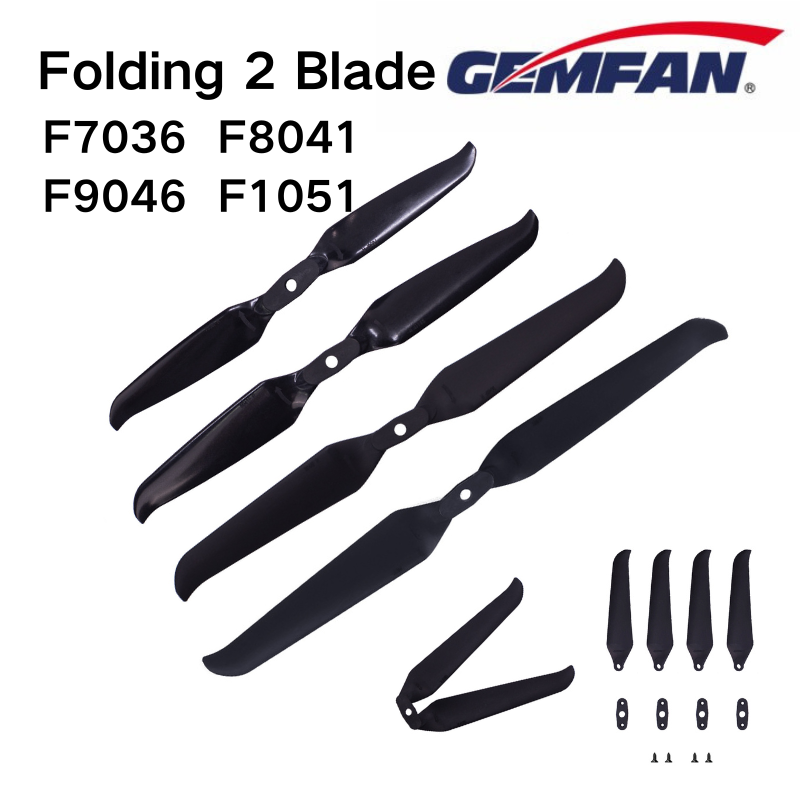 Drone Rc Folding - พับ Prop 2 ใบมีด 7-10 นิ้ว