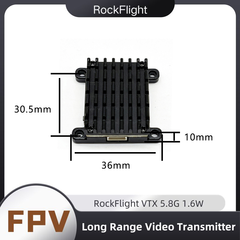 RockFlight TX663 VTX 5.8G 48CH - Rc Transmitter Drone บทวิจารณ์และราคา