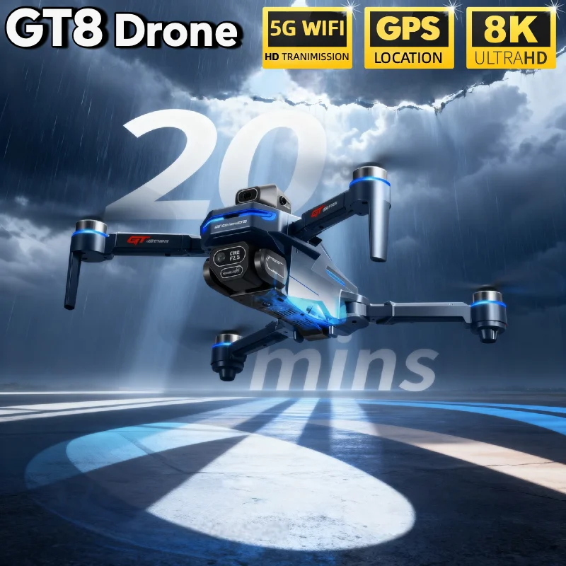 โดรน HOT สำหรับ LSRC GT8 กล้อง - Drone Rc Folding บทวิจารณ์และราคา