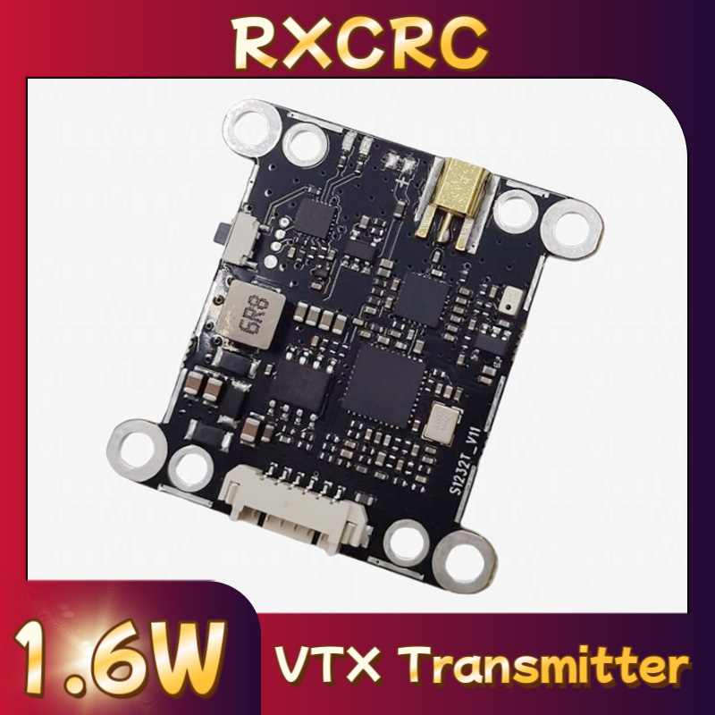 โมดูล RXCRC 5.8G 48CH 1.6W VTX - Rc Airplane Drone บทวิจารณ์และราคา
