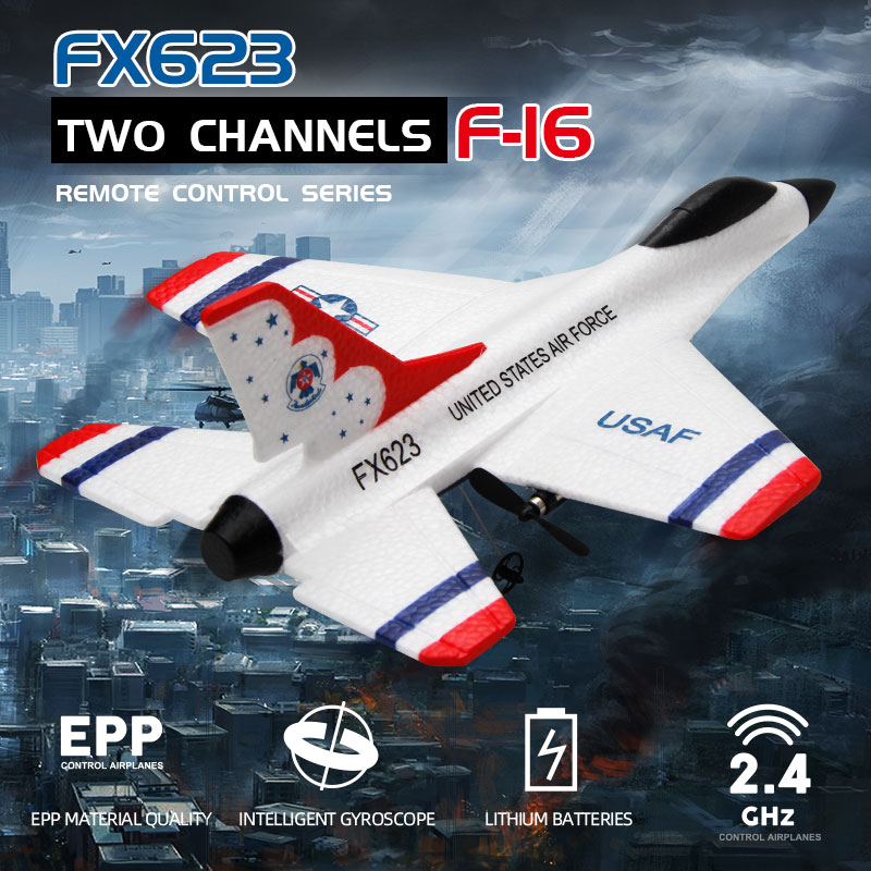 เครื่องบินรบสองช่อง2.4กรัมเครื - Rc Wing Glider บทวิจารณ์และราคา