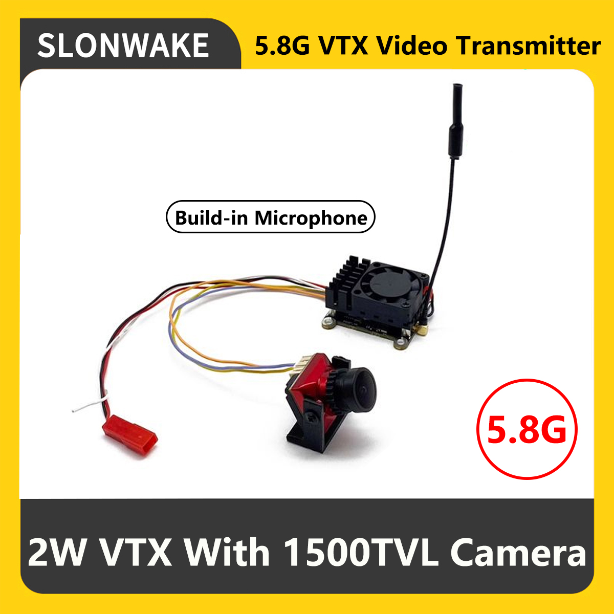 SLONWAKE 5.8G 2000mW FPV VTX ต - Rc Transmitter Drone บทวิจารณ์และราคา