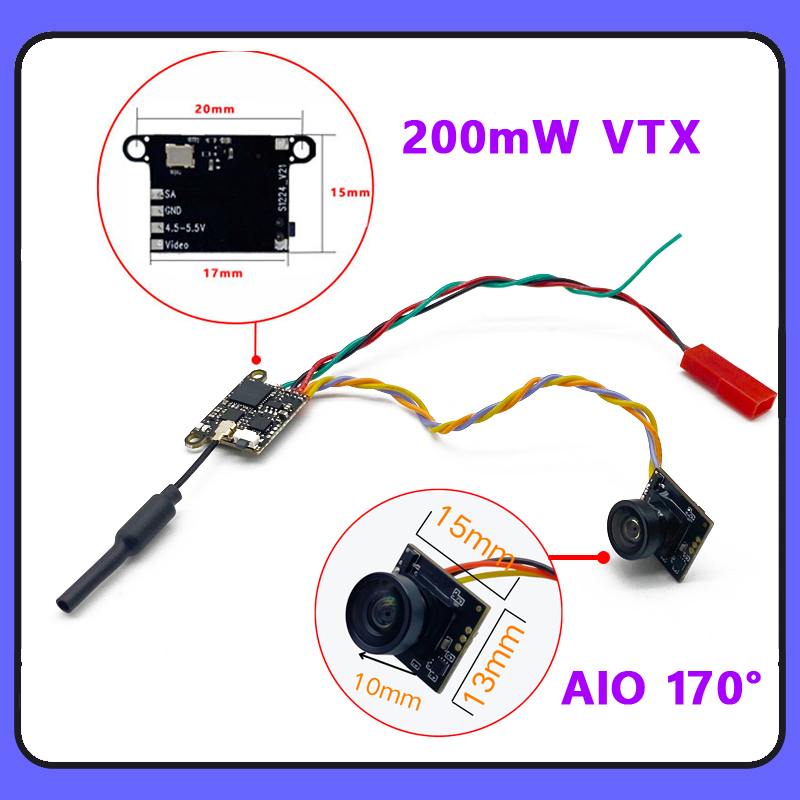 SLONWAKE 5.8G 1200TVL กล้อง FP - Rc Transmitter Drone บทวิจารณ์และราคา