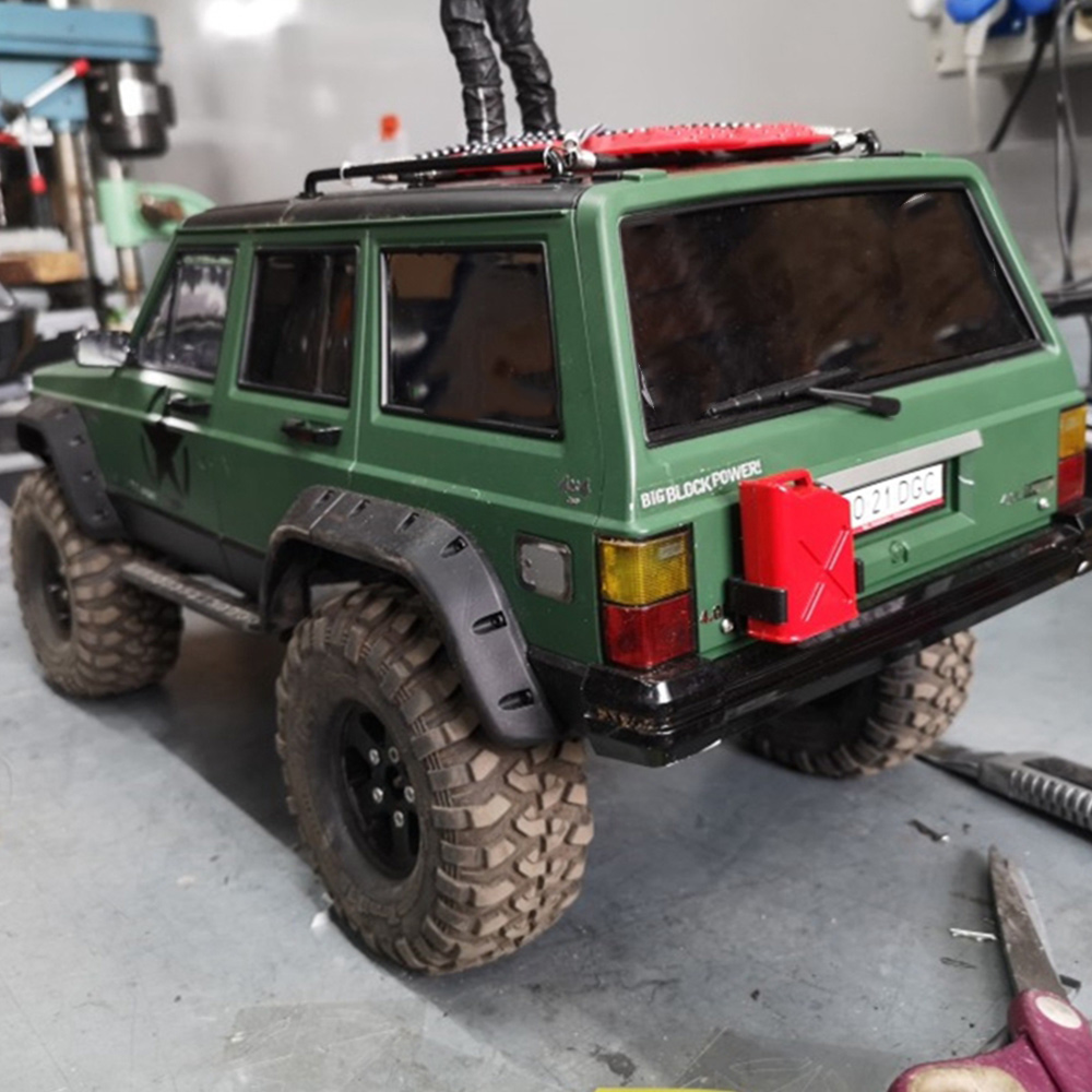 ตัวถังรถเชโรกีพลาสติกแข็งพ่นสี - Rc Car Body Shell บทวิจารณ์และราคา